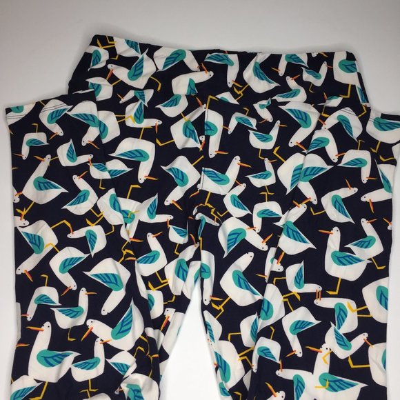 LuLaRoe NWOT T/C seagull leggings. - Picture 3 of 8